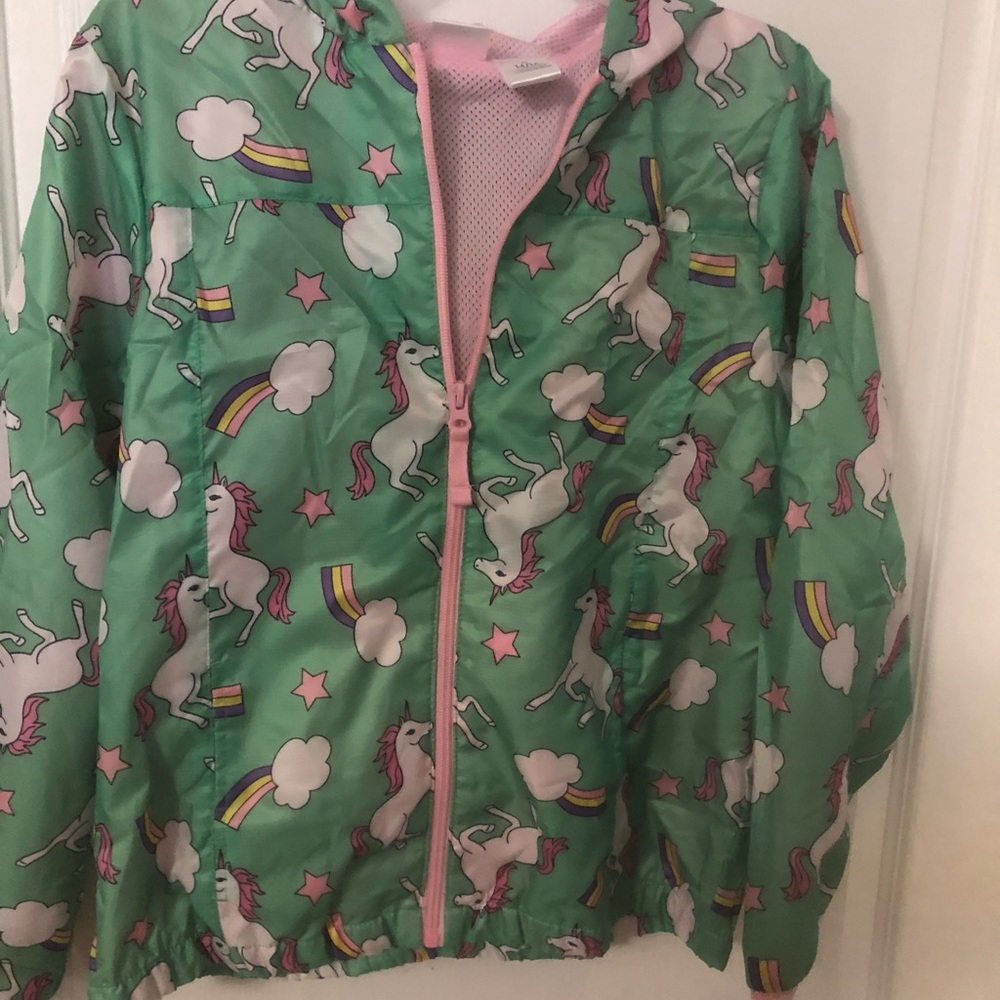 Girls unicorn jacket